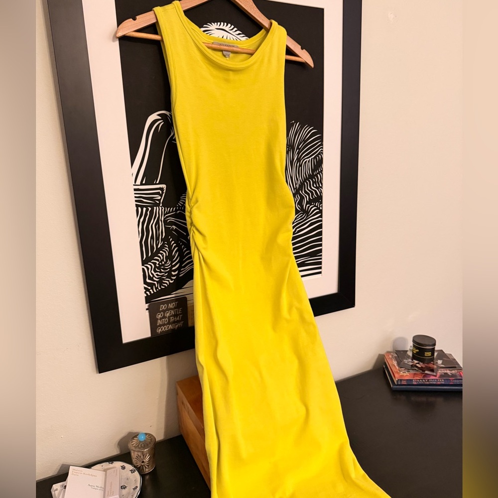 All Saints Vibrant Yellow Midi/Maxi Dress